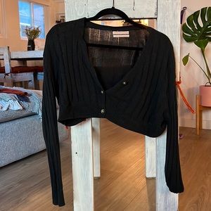 Very cropped UO cardigan